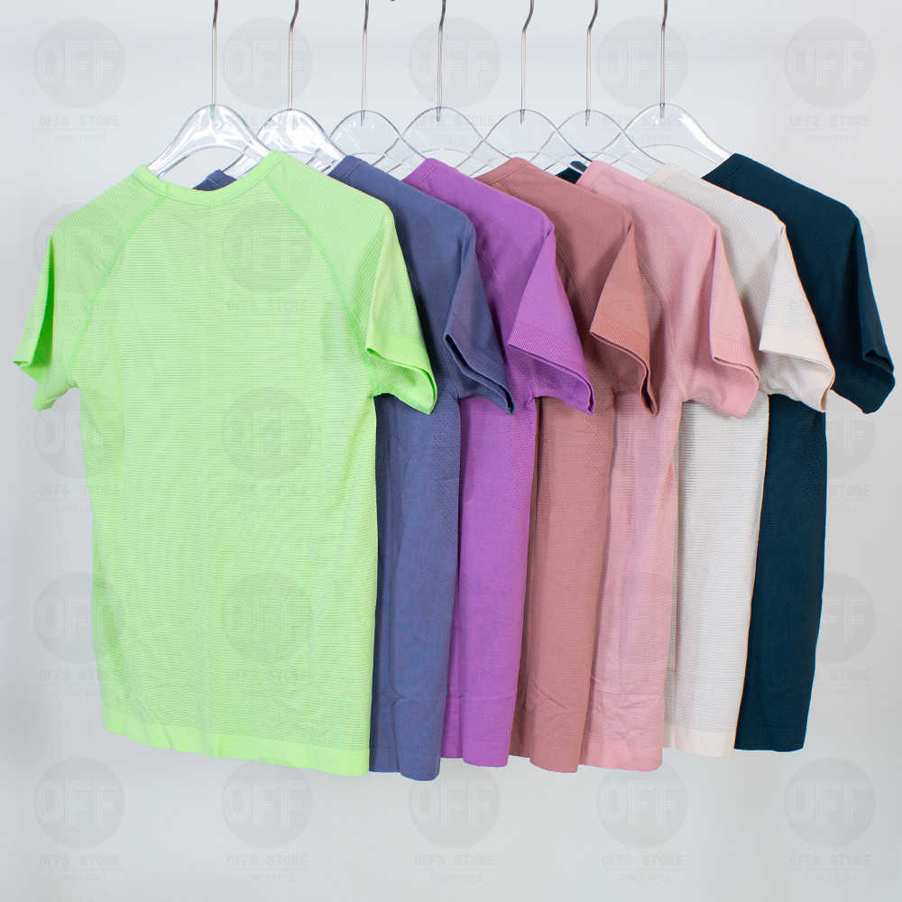 yoga Swiftly tech 2.0 newest womens t-shirts wear ladies sports t shirts short-sleeved T-shirt moisture wicking knit high elastic