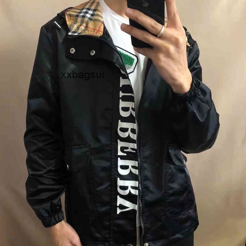 burbrerys brand designer Net red Su 6 same hooded jacket male social spirit guy spring fashion slim jacket lattice clothes jackets coats bbr, Black
burbrerys brand designer Net red Su 6 same hooded jacket male social spirit guy spring fashion slim jacket lattice clothes jackets coats bbr, Black