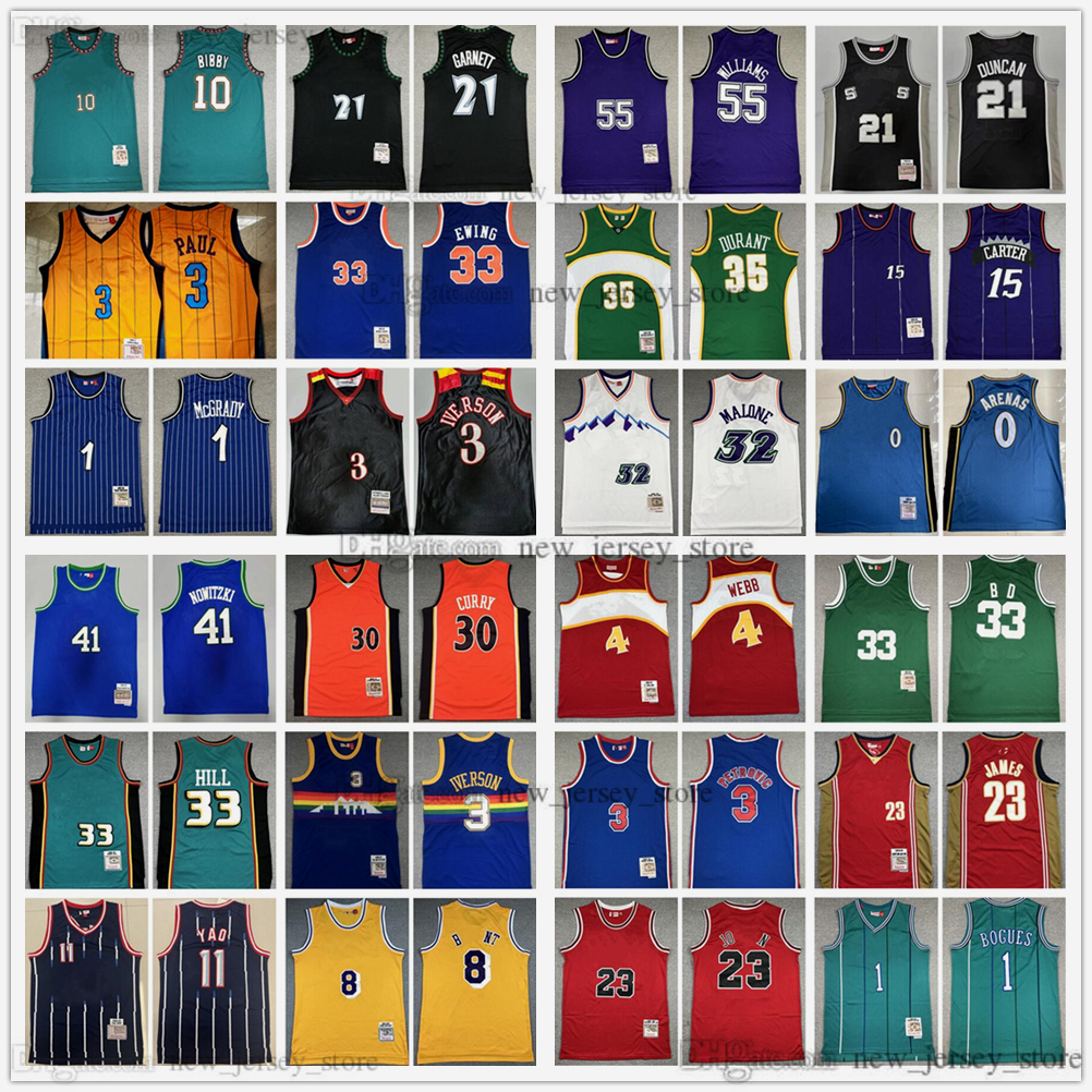 Mitchell and Ness Basketball Jerseys Retro Webb Smith Mutombo Garnett Allen Pierce James Iverson Muggsy Johnson Curry Mourning Rose Pippen Rodman Grant Thomas Hill, Choose number of picture
Mitchell and Ness Basketball Jerseys Retro Webb Smith Mutombo Garnett Allen Pierce James Iverson Muggsy Johnson Curry Mourning Rose Pippen Rodman Grant Thomas Hill, Choose number of picture