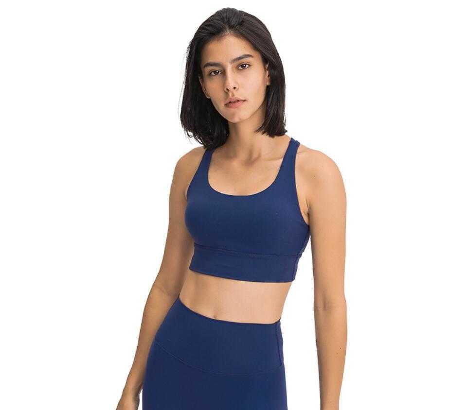 Yoga Bra LU-18 fashion sexy sports women underwears padded tank tops running fitness 6 lines push up training gym clothes, Tie dye black
Yoga Bra LU-18 fashion sexy sports women underwears padded tank tops running fitness 6 lines push up training gym clothes, Tie dye black
