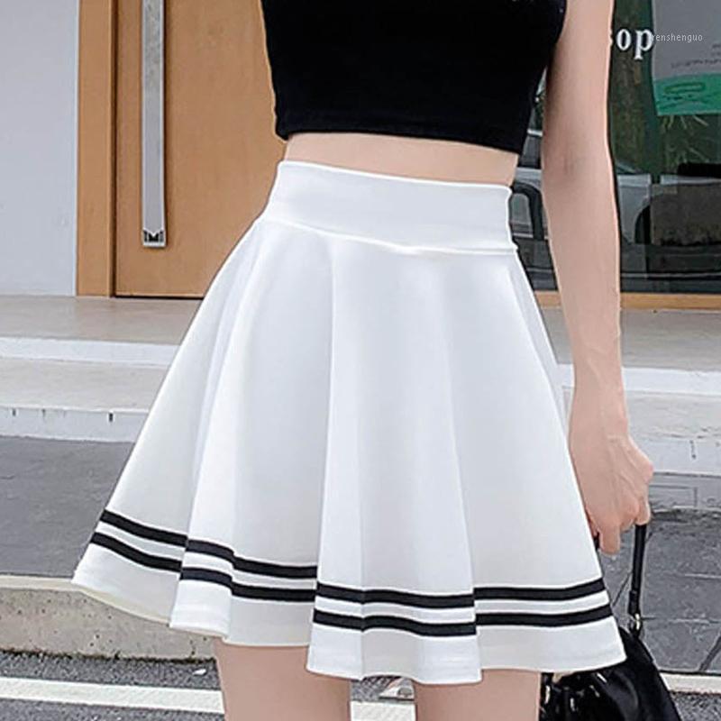 Skirts Summer Women' Clothing Fashion Women Solid Uniform A-line Skirt Anti-burnout High Waist Short 2022, Bk
Skirts Summer Women' Clothing Fashion Women Solid Uniform A-line Skirt Anti-burnout High Waist Short 2022, Bk