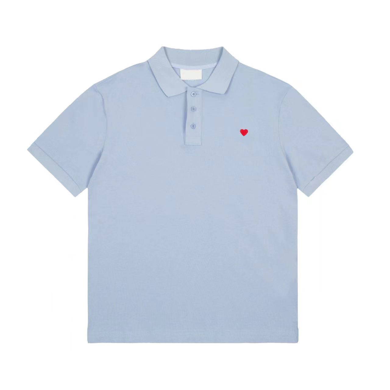2022 Clothing mens polo shirts Men Womens T shirt streetwear Short Sleeve classic embroidery Lapel loose Solid color Unisexetter polos t-shirt collar casual tshirt