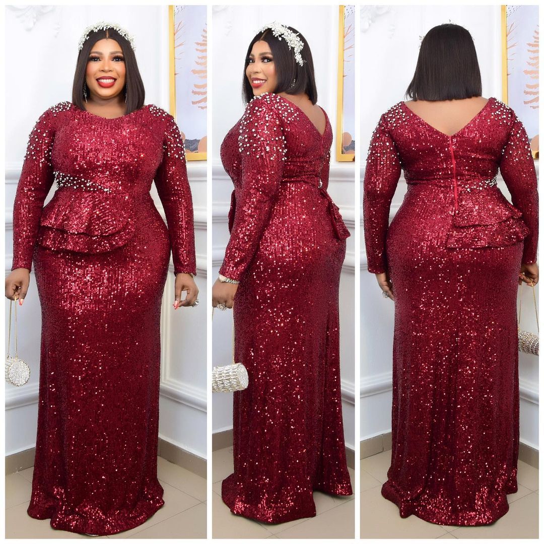 2022 Plus Size Arabic Aso Ebi Sparkly Sequined Lace Prom Dresses Beaded Sexy Evening Formal Party Second Reception Birthday Engagement Bridesmaid Gowns Dress ZJ543, Blue
2022 Plus Size Arabic Aso Ebi Sparkly Sequined Lace Prom Dresses Beaded Sexy Evening Formal Party Second Reception Birthday Engagement Bridesmaid Gowns Dress ZJ543, Blue
