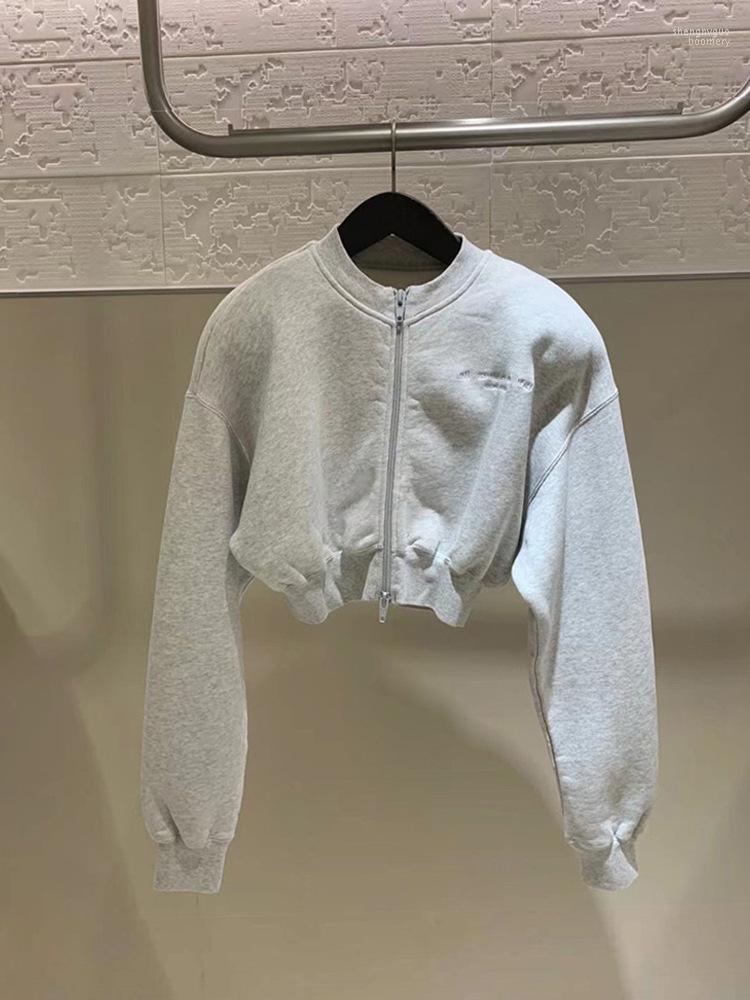 Women' Jackets Women Jacket 2022 Autumn Letter Embroidered Zipper Short Casual Slim Sweater, Gray
Women' Jackets Women Jacket 2022 Autumn Letter Embroidered Zipper Short Casual Slim Sweater, Gray