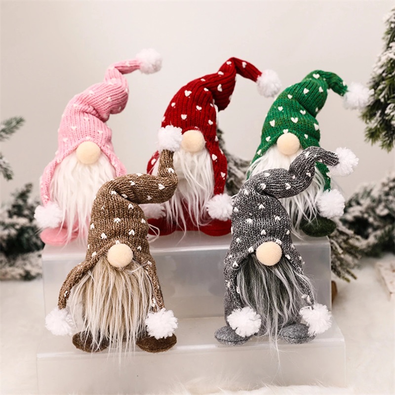 White Beard Faceless Plush Ornaments New Party Supplies Rudolph Christmas Gnomes Forest Man Doll Green Red Knitted Cap Kids Xmas Elf Gifts 5 5hb Q2
White Beard Faceless Plush Ornaments New Party Supplies Rudolph Christmas Gnomes Forest Man Doll Green Red Knitted Cap Kids Xmas Elf Gifts 5 5hb Q2
