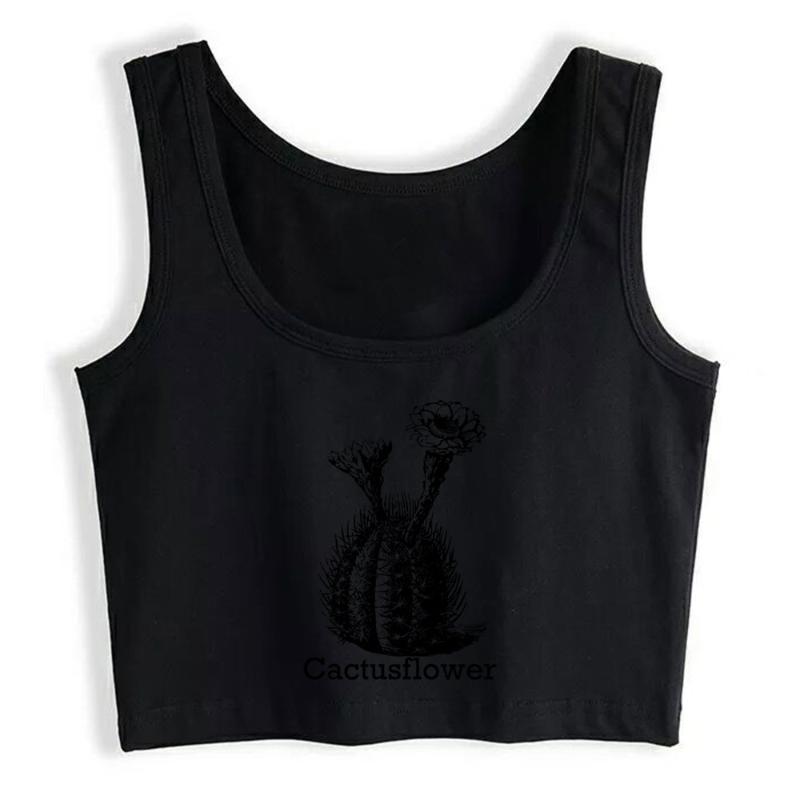 Women' Tanks & Camis Crop Top Women Cactus Flower Gift Idea Harajuku Tank Anime Clothes, Black
Women' Tanks & Camis Crop Top Women Cactus Flower Gift Idea Harajuku Tank Anime Clothes, Black