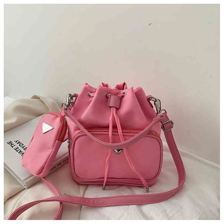 66% OFF trendy bags 2022 New Designer Handbags and back nylon cloth backpack with bucket fashionable personality simple, White
66% OFF trendy bags 2022 New Designer Handbags and back nylon cloth backpack with bucket fashionable personality simple, White