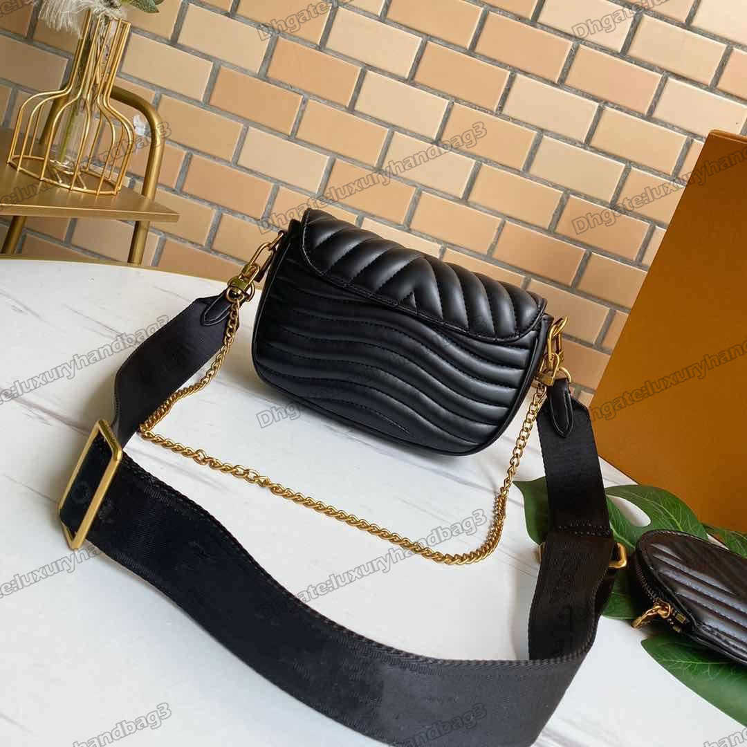 M53936 M56466 M56461 Designer Bag New Wave Multi-Pochette Crossbody Handbag 2sets Quilted Cowhide Leather Round Coin Purse 2pcs Versatile
M53936 M56466 M56461 Designer Bag New Wave Multi-Pochette Crossbody Handbag 2sets Quilted Cowhide Leather Round Coin Purse 2pcs Versatile