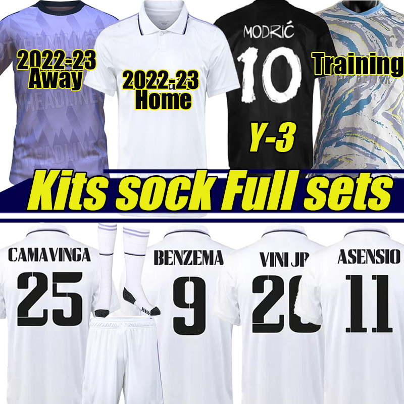 BENZEMA soccer jerseys 21/22/23 Y-3 CAMPEONES#35 football shirt CAMAVINGA MADRIDS ALABA HAZARD ASENSIO MODRIC MARCELO VALVERDE REAL 2021 2022 2023 Kits sock Full sets, 22-23 home
BENZEMA soccer jerseys 21/22/23 Y-3 CAMPEONES#35 football shirt CAMAVINGA MADRIDS ALABA HAZARD ASENSIO MODRIC MARCELO VALVERDE REAL 2021 2022 2023 Kits sock Full sets, 22-23 home