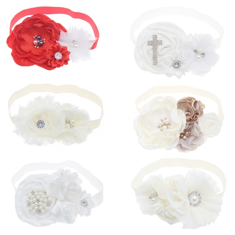 Rhinestone Pearl Flower Headband Baby Girls Hair Accessories Kids Elastic Hairbands Newborn Accessory Childrens Headdress, Mixed color
Rhinestone Pearl Flower Headband Baby Girls Hair Accessories Kids Elastic Hairbands Newborn Accessory Childrens Headdress, Mixed color