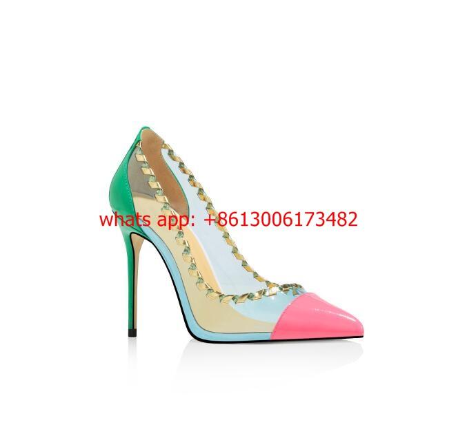 Dress Shoes Woman Pink Toe Stiletto Heel Pumps Leather Transparent PVC Patchwork 8CM 10CM 12CM Pointed, 12cm heel
Dress Shoes Woman Pink Toe Stiletto Heel Pumps Leather Transparent PVC Patchwork 8CM 10CM 12CM Pointed, 12cm heel