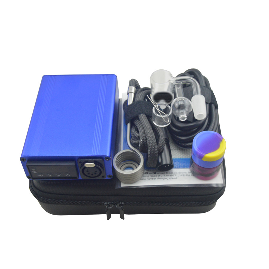 Smoking Enail Temperature Control Box With 25mm Flat On the Bottom Heating Coil Exclusive Quartz e Nail kit/d Nail/E-nail Heater Coil With Clip Quartz Bowl Peg
Smoking Enail Temperature Control Box With 25mm Flat On the Bottom Heating Coil Exclusive Quartz e Nail kit/d Nail/E-nail Heater Coil With Clip Quartz Bowl Peg