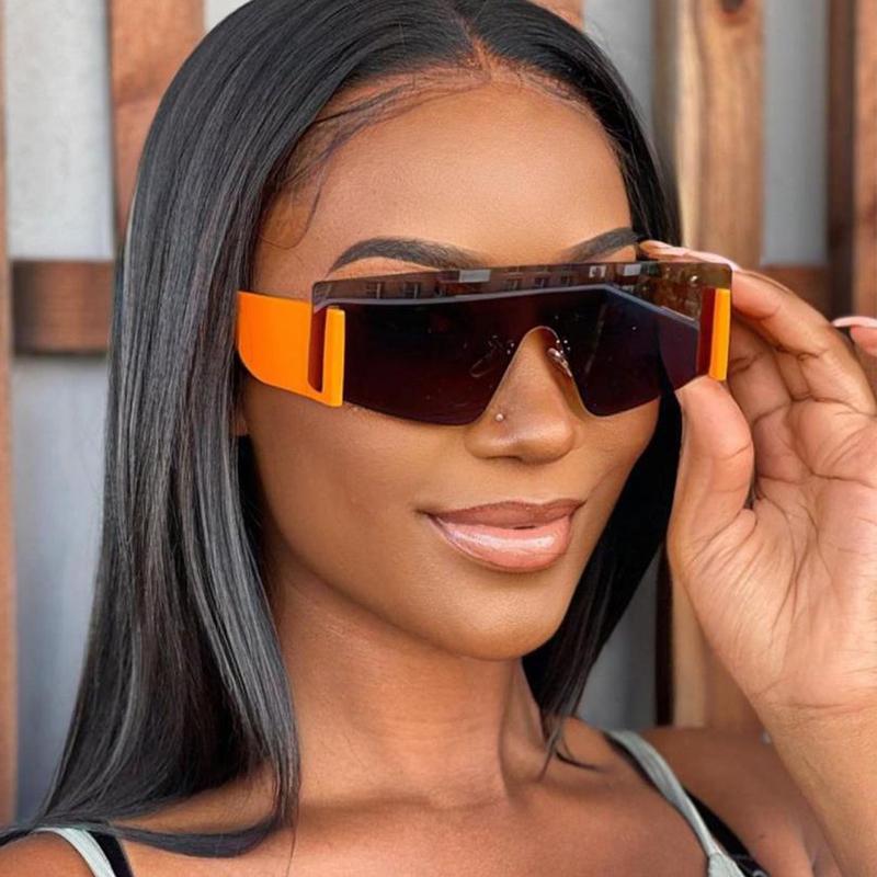 Sunglasses Vintage Oversized Square Rimless Orange 2022 Men Women Fashion Brand Big Frame One Piece Wide Legs Sun Glasses UV400
Sunglasses Vintage Oversized Square Rimless Orange 2022 Men Women Fashion Brand Big Frame One Piece Wide Legs Sun Glasses UV400