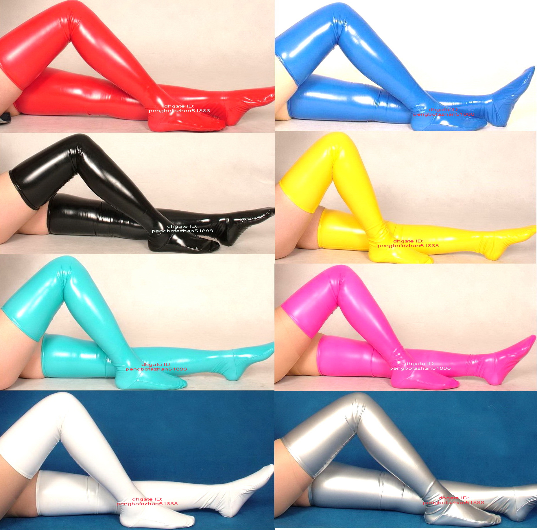6 Color Shiny PVC Stockings Boots Costume Accessories Sexy Women Pvc Socks Stockings/Boots Unisex Long Boots/Stockings Halloween Fancy Dress Cosplay Costumes P776, Red
6 Color Shiny PVC Stockings Boots Costume Accessories Sexy Women Pvc Socks Stockings/Boots Unisex Long Boots/Stockings Halloween Fancy Dress Cosplay Costumes P776, Red