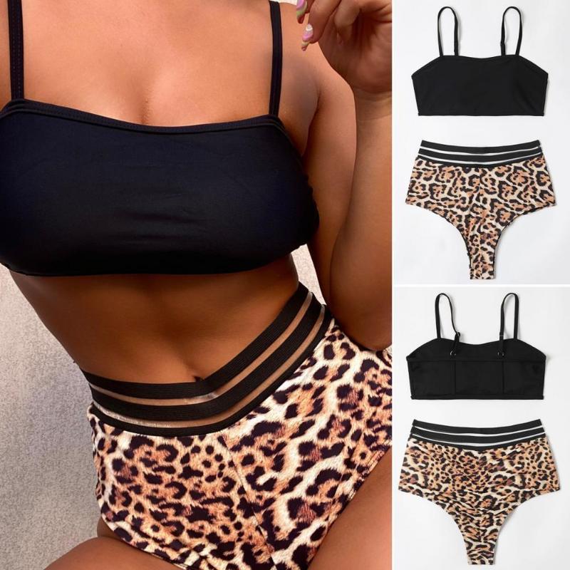 Women' Swimwear Women Swimsuit Padded Bikini Set Quick Dry Leopard Print Bathing SuitWomen, Leopard golden
Women' Swimwear Women Swimsuit Padded Bikini Set Quick Dry Leopard Print Bathing SuitWomen, Leopard golden