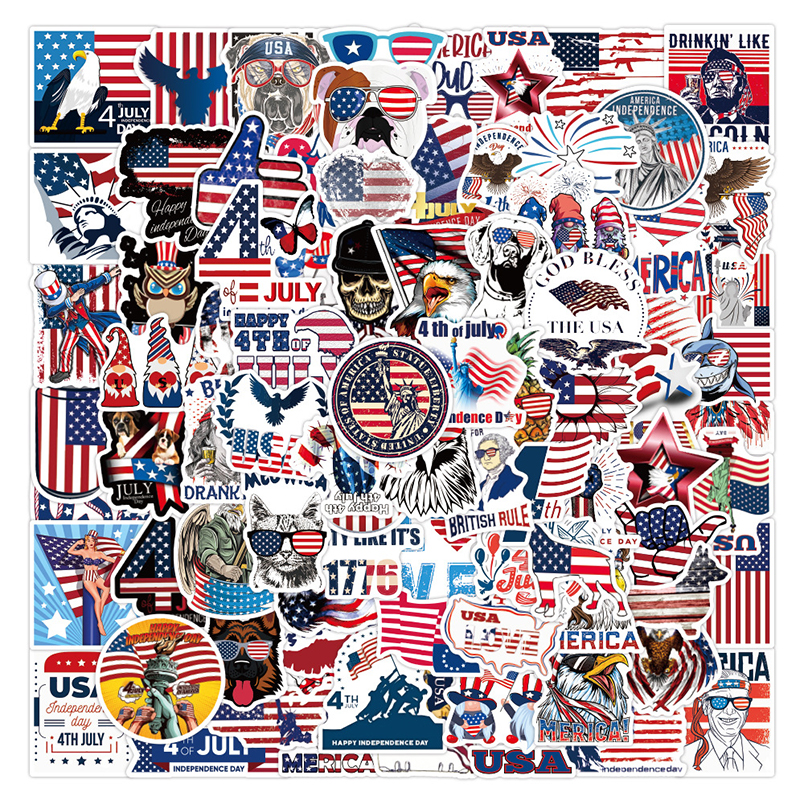 100 Independence Day Graffiti Stickers Waterproof Removable Car Luggage Notebook Water Cup Stickers Wholesale, Customize
100 Independence Day Graffiti Stickers Waterproof Removable Car Luggage Notebook Water Cup Stickers Wholesale, Customize