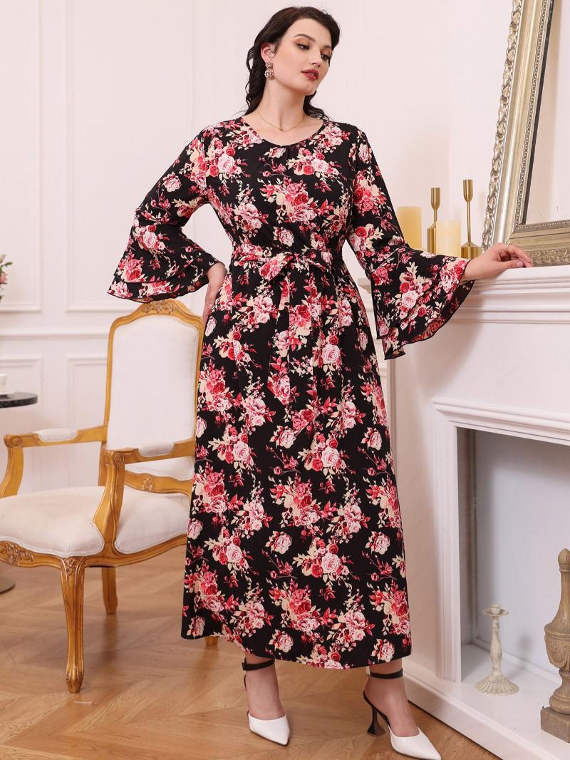 Plus Size Dresses Women's Large Maxi Chic Elegant Long Sleeve Floral Boho Oversized Party Evening Festival ClothingPlus, Black
Plus Size Dresses Women's Large Maxi Chic Elegant Long Sleeve Floral Boho Oversized Party Evening Festival ClothingPlus, Black