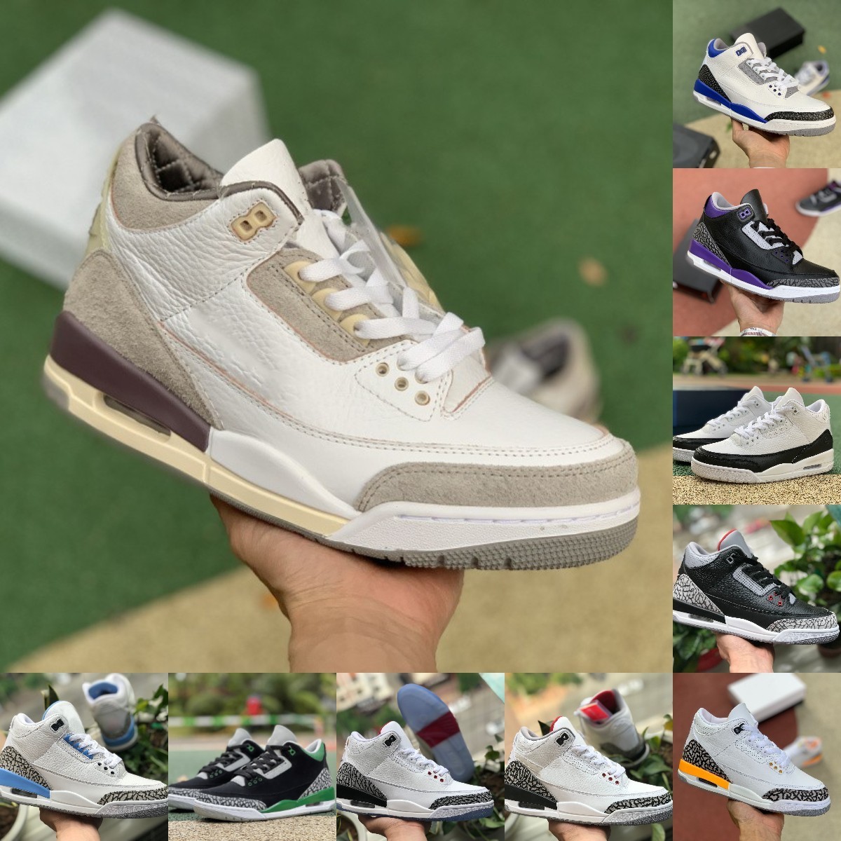 Jumpman Racer Blue 3 3S Basketball Shoes Mens Jorden Cool Grey A Ma Maniere UNC Fragment Pine Green FREE THROW LINE Black Cement Pure White Court Purple Sneakers, Please contact us
Jumpman Racer Blue 3 3S Basketball Shoes Mens Jorden Cool Grey A Ma Maniere UNC Fragment Pine Green FREE THROW LINE Black Cement Pure White Court Purple Sneakers, Please contact us
