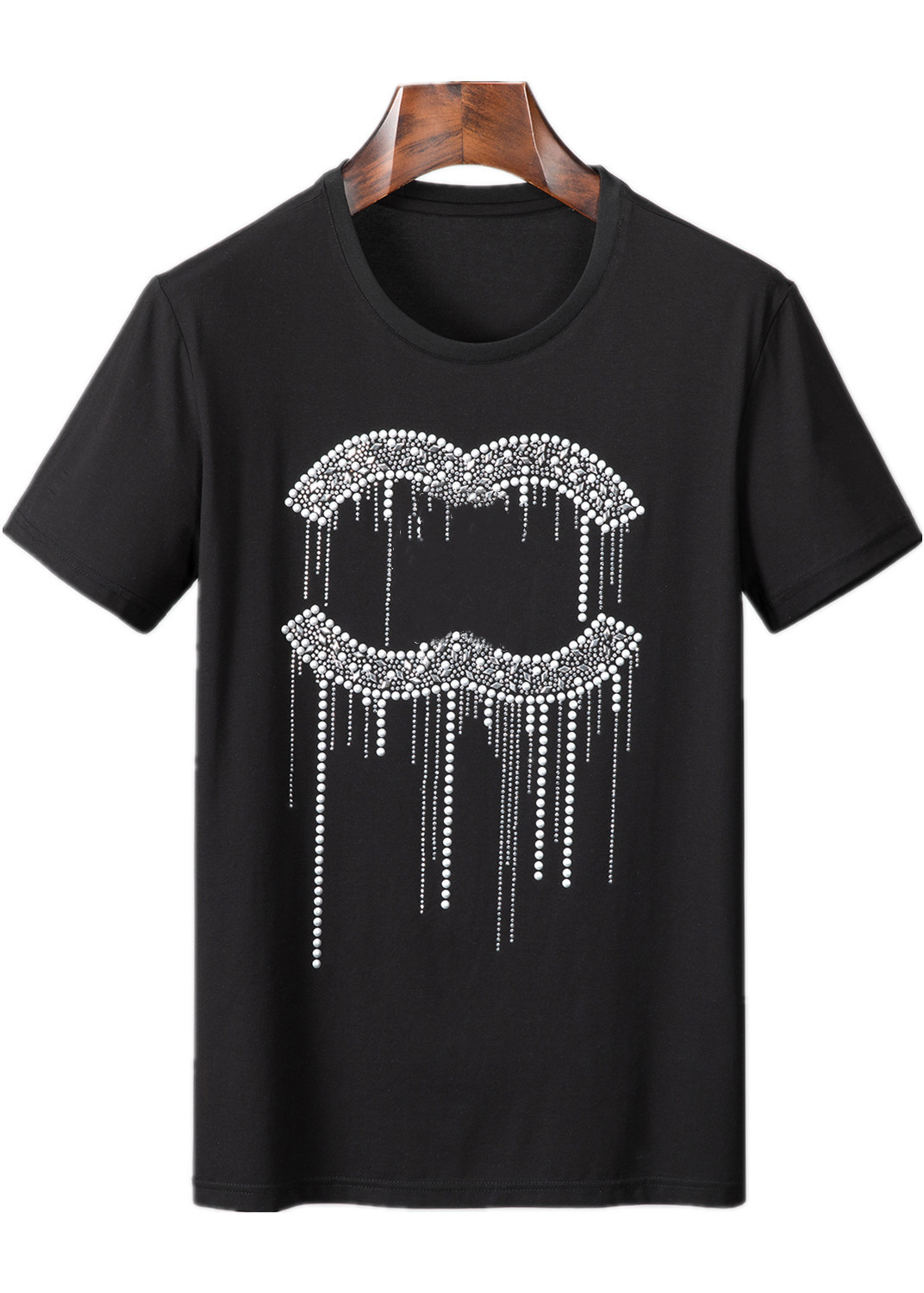2021 Short sleeve T shirt men European and American style a variety of autumn loose clothing boys Korean fashion trend size M-4XL35, Black
2021 Short sleeve T shirt men European and American style a variety of autumn loose clothing boys Korean fashion trend size M-4XL35, Black