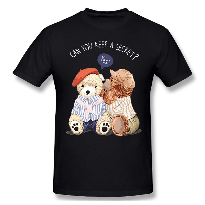 Men's T-Shirts Lovely Two Cartoon Teddy Bear T Shirt Harajuku T-shirt Graphics Tshirt Brands Tee TopMen's, White
Men's T-Shirts Lovely Two Cartoon Teddy Bear T Shirt Harajuku T-shirt Graphics Tshirt Brands Tee TopMen's, White