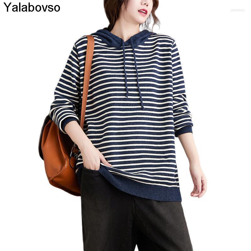 Women's Sweaters Loose And Thin Trendy Sweatshirt Autumn Winter 2022 Korean Large Wear Retro Casual Long Sleeve Striped Hooded Jemi22, Black
Women's Sweaters Loose And Thin Trendy Sweatshirt Autumn Winter 2022 Korean Large Wear Retro Casual Long Sleeve Striped Hooded Jemi22, Black