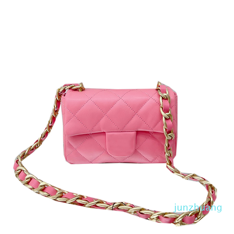 Designer- Spring Summer 20*13cm Mini Classic Flap Bags Luxury Crossbody Gold Metal Vanity Cosmetic Handbags, Black
Designer- Spring Summer 20*13cm Mini Classic Flap Bags Luxury Crossbody Gold Metal Vanity Cosmetic Handbags, Black