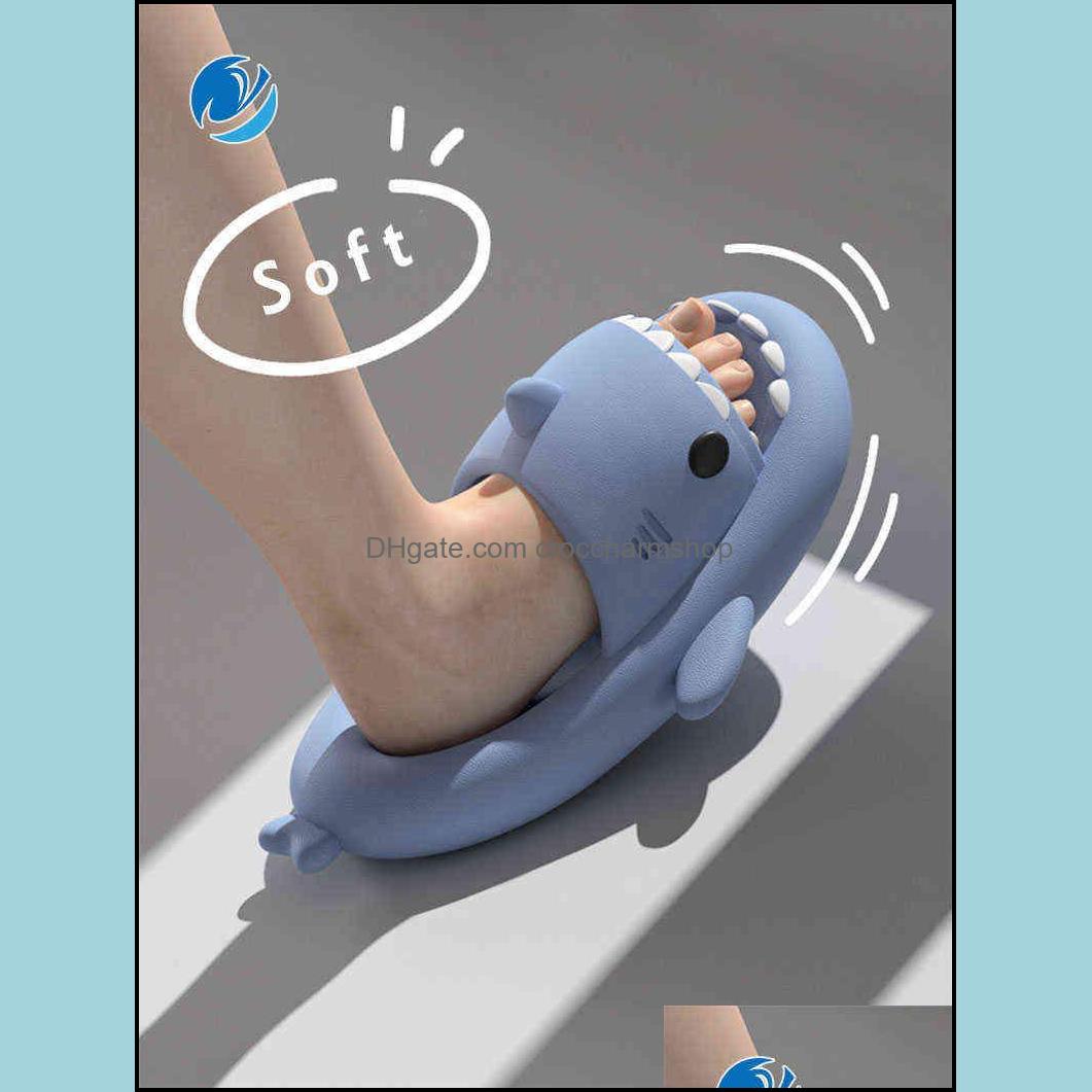 Slippers Shoes Accessories Mo Dou 2022 Spring Summer New Upgraded Shark Women Indoor Outdoor Bathroom Sandals 4Cm Thick Sol Dhxlu, Light gray
Slippers Shoes Accessories Mo Dou 2022 Spring Summer New Upgraded Shark Women Indoor Outdoor Bathroom Sandals 4Cm Thick Sol Dhxlu, Light gray