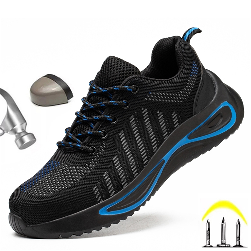 Lightweight Work Shoes For Men Safety Work Ankle Boots With Steel Toe Man Sneaker Anti-puncture Men's Safety Shoes Footwear 220616, Wdt118blue
Lightweight Work Shoes For Men Safety Work Ankle Boots With Steel Toe Man Sneaker Anti-puncture Men's Safety Shoes Footwear 220616, Wdt118blue