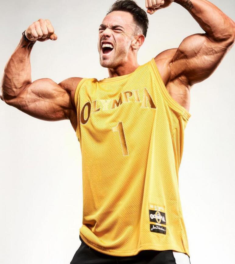 2022 Muscle new fitness men's vest mesh quick-drying basketball suit O-Neck men's sports running sleeveless top, Gray
2022 Muscle new fitness men's vest mesh quick-drying basketball suit O-Neck men's sports running sleeveless top, Gray