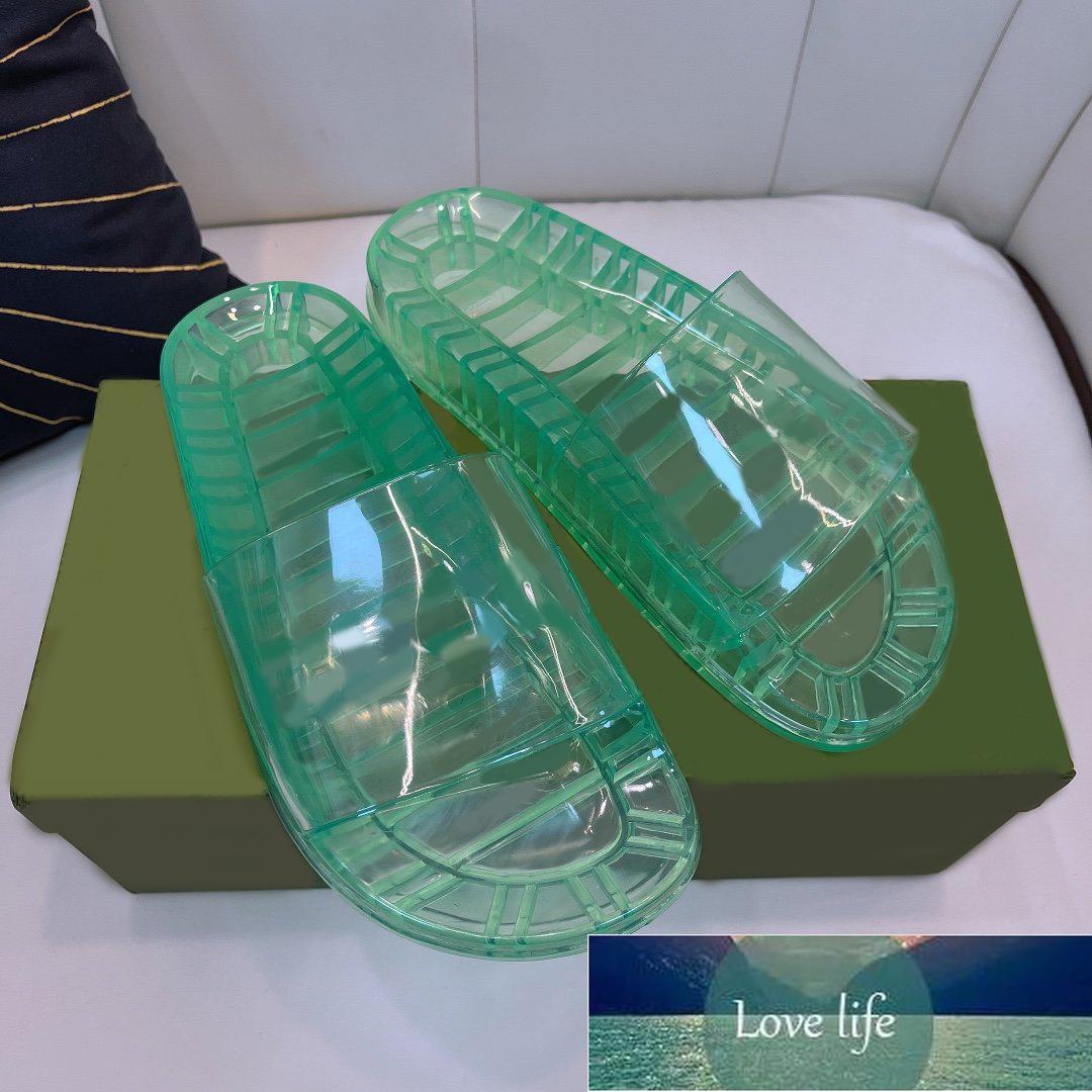Sandals slides Luxury Summer Men Flat Jellys Slippers retro feel Transparent rubber Crystal Mens slide Designer Beach Sandal Bigge Size 35-46, 05
Sandals slides Luxury Summer Men Flat Jellys Slippers retro feel Transparent rubber Crystal Mens slide Designer Beach Sandal Bigge Size 35-46, 05