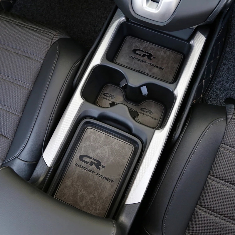 Car Storage Sink Mat Leather Slip Mats For Honda Coasters Door Slip Mats Door Protectors Leather Coasters