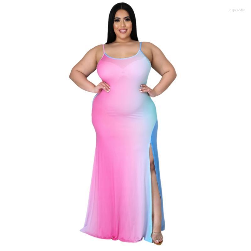 Plus Size Dresses Sexy Big Beautiful Women Long Dress Female Summer Camis Robe Tie Dye Vestidos Casual Split DressesPlus Jasp22
Plus Size Dresses Sexy Big Beautiful Women Long Dress Female Summer Camis Robe Tie Dye Vestidos Casual Split DressesPlus Jasp22