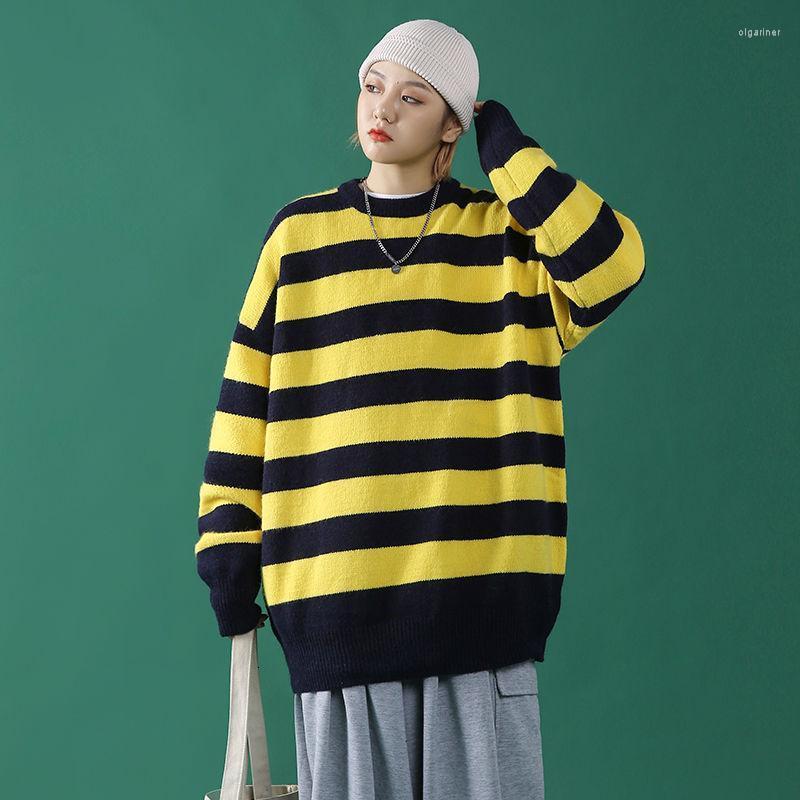 Men's Sweaters Winter Women Sweater And Pullovers Trend Loose Long Sleeve Pull Femme Stripe Pullover Casual Knitted SweaterMen's Olga22, Black
Men's Sweaters Winter Women Sweater And Pullovers Trend Loose Long Sleeve Pull Femme Stripe Pullover Casual Knitted SweaterMen's Olga22, Black