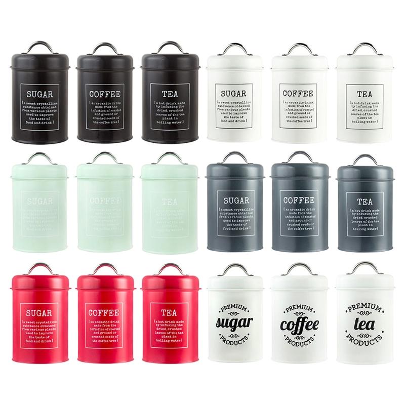 Storage Bottles & Jars Rustic Farmhouse Airtight Kitchen Canister With Lid Metal Sugar Coffee Tea Jar Caddy Container Food Organizer Jy18 21
Storage Bottles & Jars Rustic Farmhouse Airtight Kitchen Canister With Lid Metal Sugar Coffee Tea Jar Caddy Container Food Organizer Jy18 21