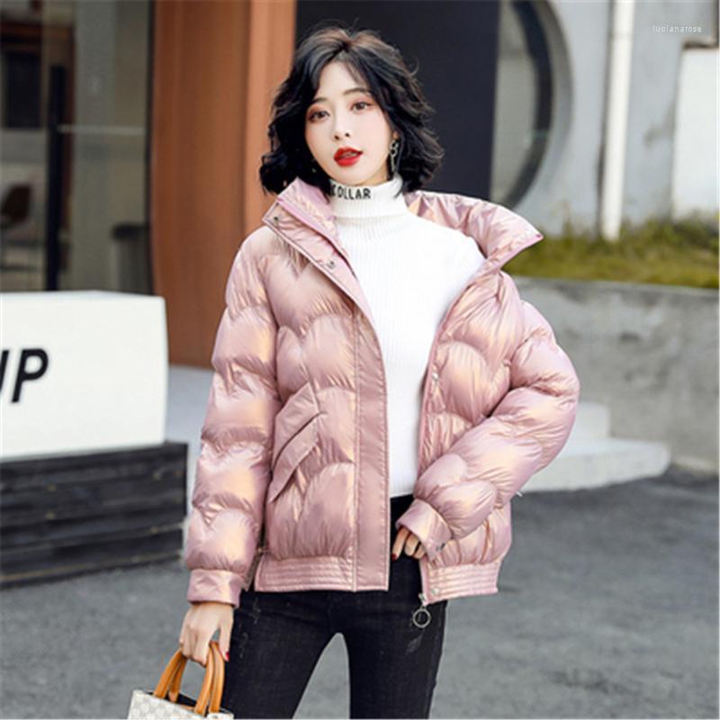 Women's Down & Parkas Stand Collar Women Cotton Padded Jacket Winter Thick Ladies Glossy Coat Plus Size Casual Female Short With Zipper Luci, Black
Women's Down & Parkas Stand Collar Women Cotton Padded Jacket Winter Thick Ladies Glossy Coat Plus Size Casual Female Short With Zipper Luci, Black