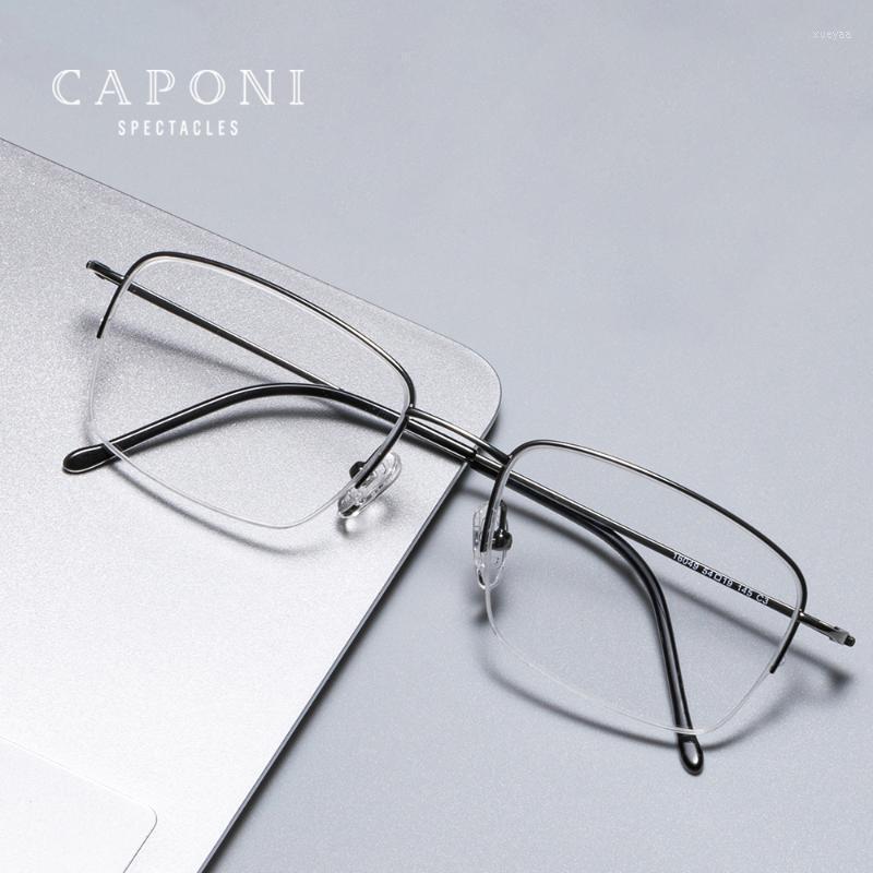 Fashion Sunglasses Frames Pure Titanium Men Optical Glasses Classic Square Semi-Rimless Frame Anti Blue Ray Protection Eye JF16049Fashion
Fashion Sunglasses Frames Pure Titanium Men Optical Glasses Classic Square Semi-Rimless Frame Anti Blue Ray Protection Eye JF16049Fashion