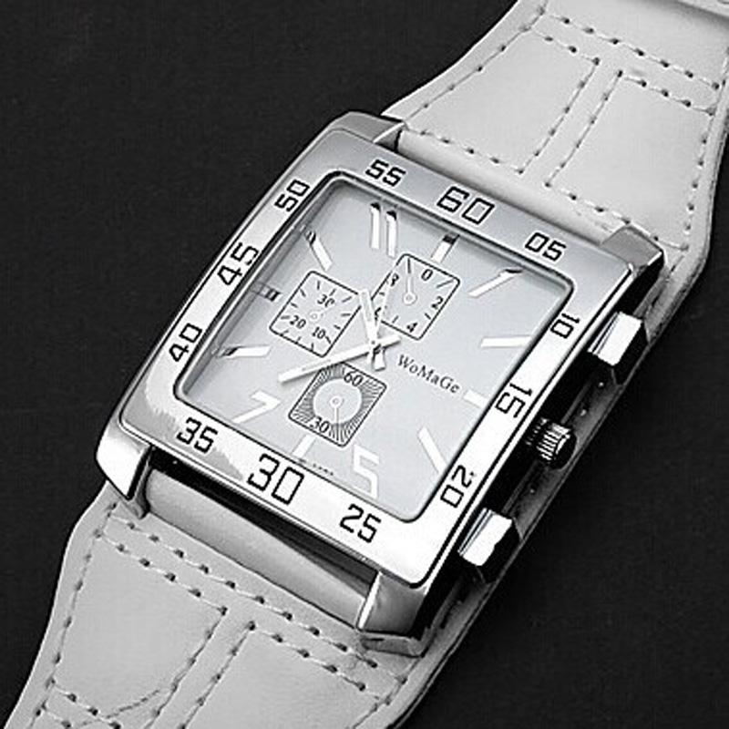 Wristwatches Fashion Square Watch Women Super Big Watches White Wide Strap Quartz Womage Casual Ladies Reloj MujerWristwatches
Wristwatches Fashion Square Watch Women Super Big Watches White Wide Strap Quartz Womage Casual Ladies Reloj MujerWristwatches