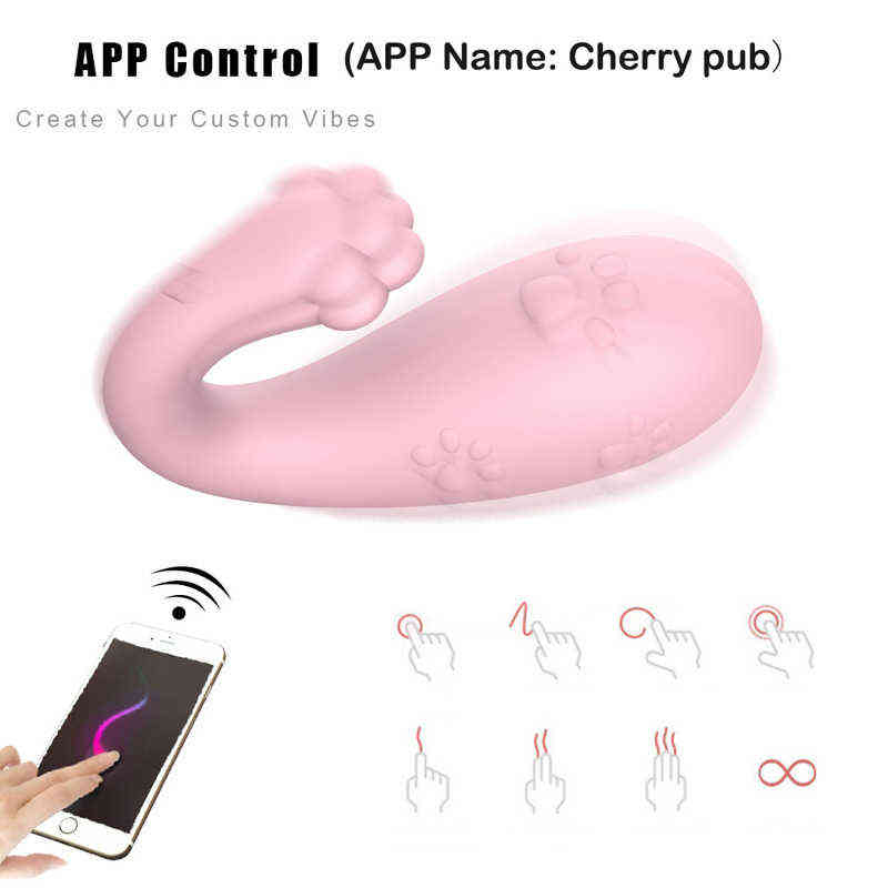 

NXY Eggs Wireless APP Control Vibrating Egg Vibrator Wearable Panties Vibrators G Spot Stimulator Vaginal Kegel Ball Sex Toy For Women 0411