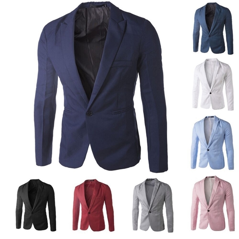 Brand White Blazer Men 2020 New Arrival Mens Slim Fit Blazer Jacket Korean Stylish Single Button Men Suit Costume Veste Homme T200502, Purple red
Brand White Blazer Men 2020 New Arrival Mens Slim Fit Blazer Jacket Korean Stylish Single Button Men Suit Costume Veste Homme T200502, Purple red