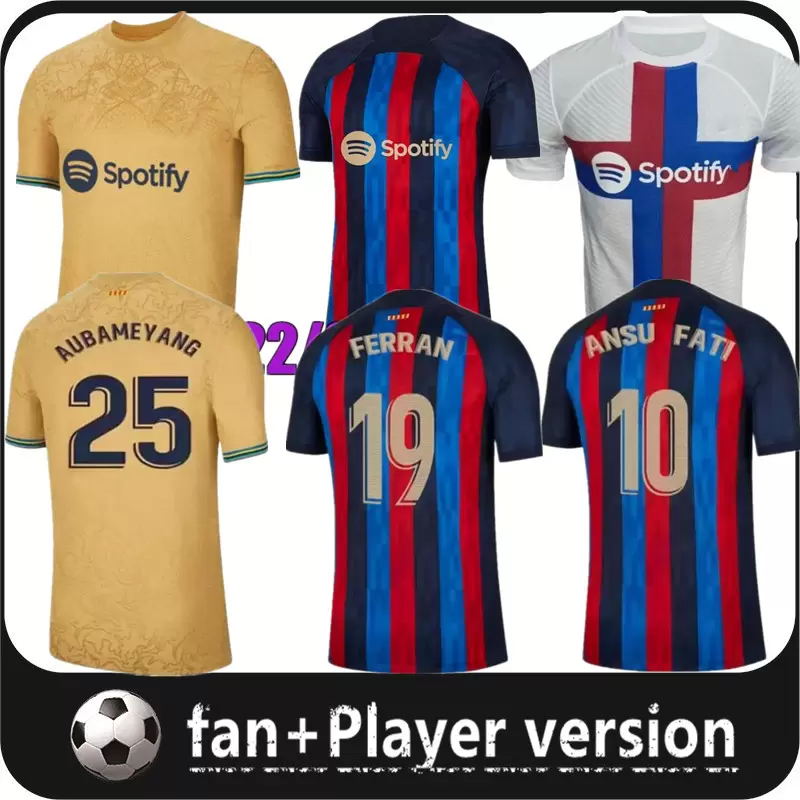 22 23 PEDRI GAVI soccer jersey FC FERRAN camiseta de futbol AUBA 2021 2022 2023 ANSU FATI JONG MEMPHIS barcelona LEWANDOWSKI men Player, 22/23 3rd player
22 23 PEDRI GAVI soccer jersey FC FERRAN camiseta de futbol AUBA 2021 2022 2023 ANSU FATI JONG MEMPHIS barcelona LEWANDOWSKI men Player, 22/23 3rd player