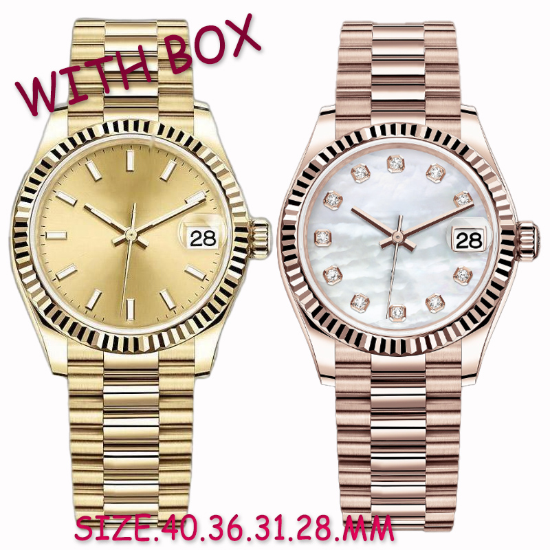 Mens Ladies Watch Rose Gold 41mm 36mm 31mm 28mm 904L Stainless Steel Bracelet. Do not fade. Sports Mechanical Quartz Waterproof Luminous Premium Watchs, Sapphire glass
Mens Ladies Watch Rose Gold 41mm 36mm 31mm 28mm 904L Stainless Steel Bracelet. Do not fade. Sports Mechanical Quartz Waterproof Luminous Premium Watchs, Sapphire glass