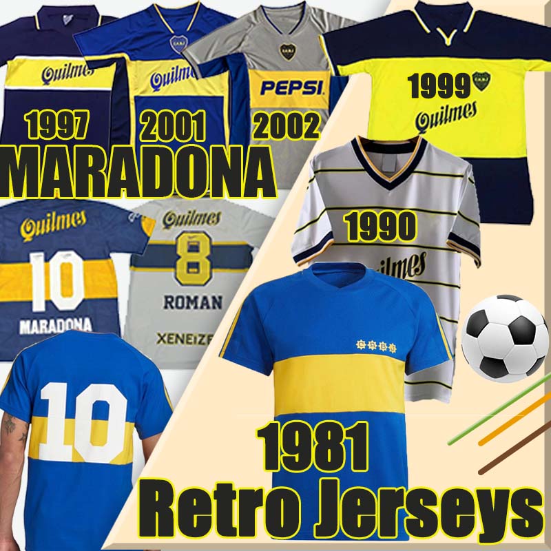 Boca Juniors Retro soccer jerseys 1981 1990 1997 1999 2001 2002 DIEGO MARADONA Tévez GAGO Vintage Classic short longsleeves Men football shirts uniforms, Boca 1990 away
Boca Juniors Retro soccer jerseys 1981 1990 1997 1999 2001 2002 DIEGO MARADONA Tévez GAGO Vintage Classic short longsleeves Men football shirts uniforms, Boca 1990 away