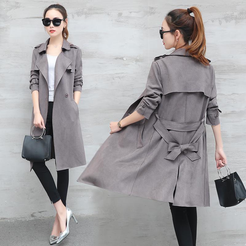 Women's Trench Coats Coat Women 2022 Autumn Long Windbreaker Ladies Clothes Womens Tops Spring Eleant Female Abrigo Mujer LWL685, Apricot
Women's Trench Coats Coat Women 2022 Autumn Long Windbreaker Ladies Clothes Womens Tops Spring Eleant Female Abrigo Mujer LWL685, Apricot