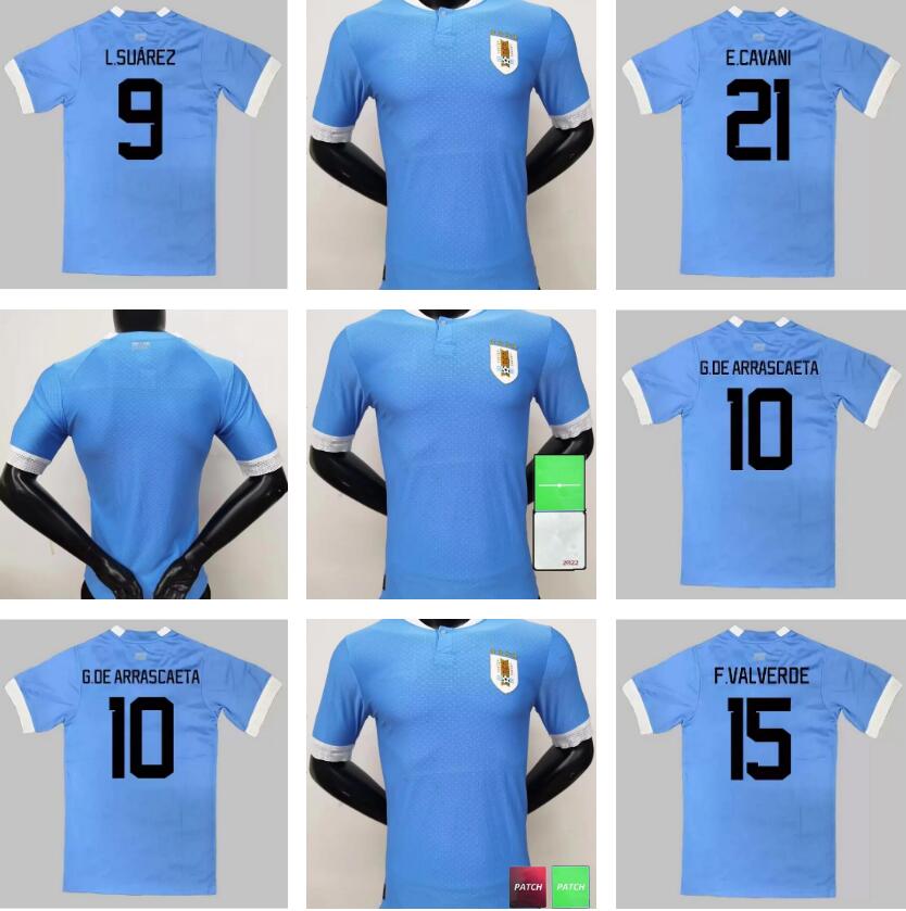 Player Version Uruguay Soccer Jerseys 2022 2023 Copa America L.suarez E.cavani F. Valverde N. Nandez J..Gimenez De La Cruz National Team jersey Football Shirt Uniforms
Player Version Uruguay Soccer Jerseys 2022 2023 Copa America L.suarez E.cavani F. Valverde N. Nandez J..Gimenez De La Cruz National Team jersey Football Shirt Uniforms