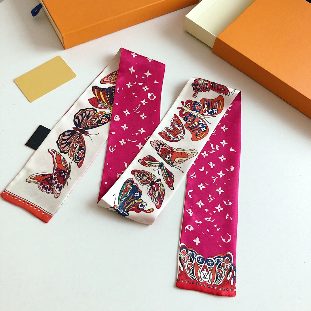 20style 120*8cm Designer Letters Print Floral Silk Scarf Headband for Women Fashion Long Handle Bag Scarves Paris Shoulder Tote Luggage Ribbon Head Wraps
20style 120*8cm Designer Letters Print Floral Silk Scarf Headband for Women Fashion Long Handle Bag Scarves Paris Shoulder Tote Luggage Ribbon Head Wraps