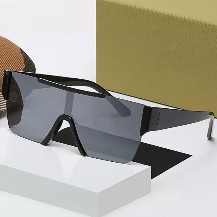 Fashion Frameless Sunglasses For Men Uv Protection vintage Women Big Frame Eyewear With Box And Packaging
