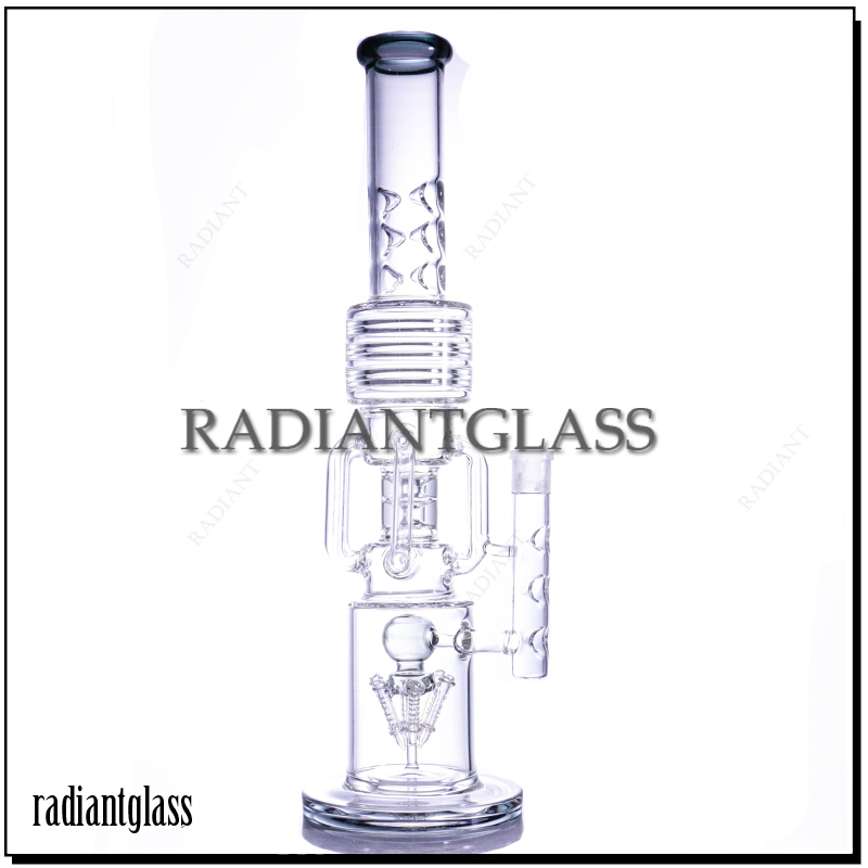 20inch '' hookahs Glass Bong lookah multi chamber water pipe with sprinkler percs with bowls
20inch '' hookahs Glass Bong lookah multi chamber water pipe with sprinkler percs with bowls