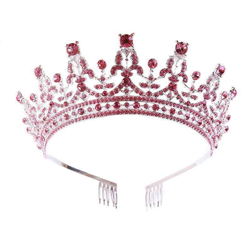 Hair Clips & Barrettes Baroque Rhinestone Queen Bride Crown Headdress Round Combs Diadem Bridal Tiaras Crowns Jewelry Prom Wedding Accessori
Hair Clips & Barrettes Baroque Rhinestone Queen Bride Crown Headdress Round Combs Diadem Bridal Tiaras Crowns Jewelry Prom Wedding Accessori