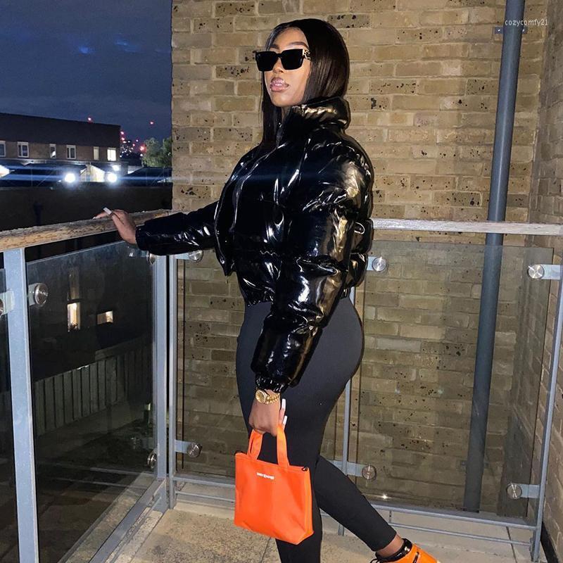 Women' Jackets Artificial PU Leather Y2K Bubble Cotton Winter Warm Jacket Long-sleeved Zipper Casual Slim-fit Parka, Apricot
Women' Jackets Artificial PU Leather Y2K Bubble Cotton Winter Warm Jacket Long-sleeved Zipper Casual Slim-fit Parka, Apricot