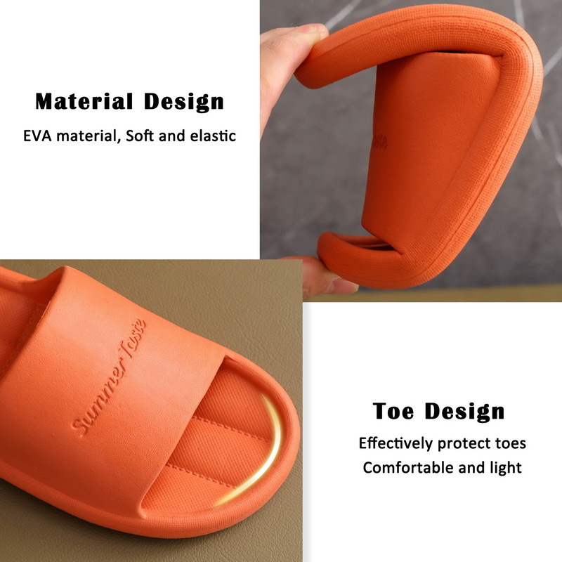Women Indoor Home Slippers Summer Light Soft Comfortable Nonslip Flip Flops Bath Slides Couple Family Flat Shoes el Sandals 220628
